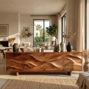 Minimalist Modern Sideboard Console For Living Room