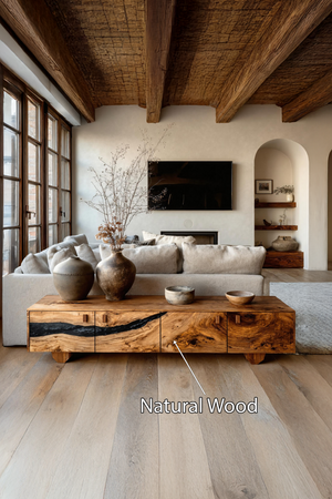 Farmhouse Live Edge TV Cabinet For Rustic Bedroom Decor