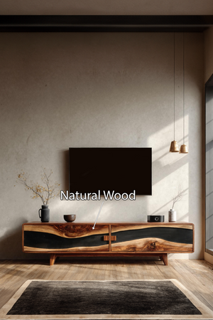 Farmhouse Wooden Entertainment Center For Decor