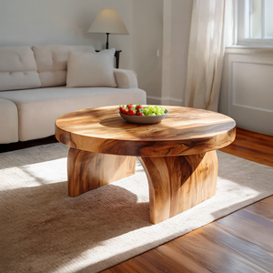 Handcrafted Solid Wood Coffee Table For Living Roomdecor And Home Decor