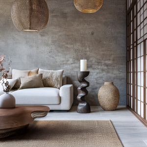 Rustic Candle Stick For Bedroom Cozy Ambience Styling