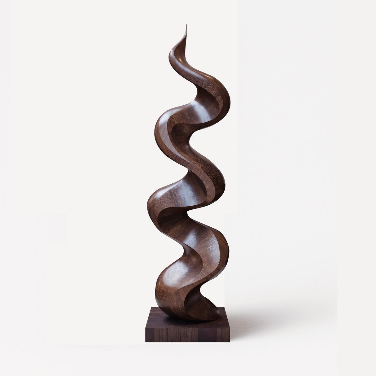 Mid Century Handmade Wood Art For Living Space