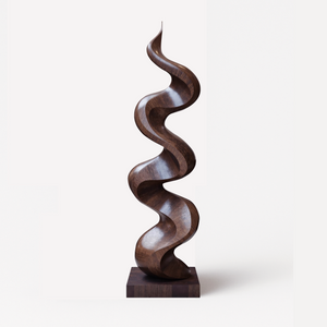Mid Century Handmade Wood Art For Living Space