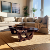 Contemporary Sculptural Coffee Table For Modern Living Room