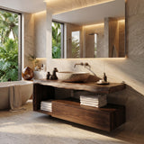 Modern Floating Bathroom Vanity For Spa