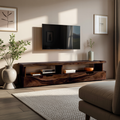 Minimalist TV Stand With Functional Design For Living