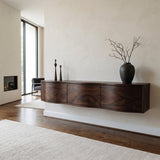 Modern Floating TV Shelf For Holiday Decoration