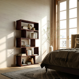 Modern Bookshelf Open Storage Display For Living Room