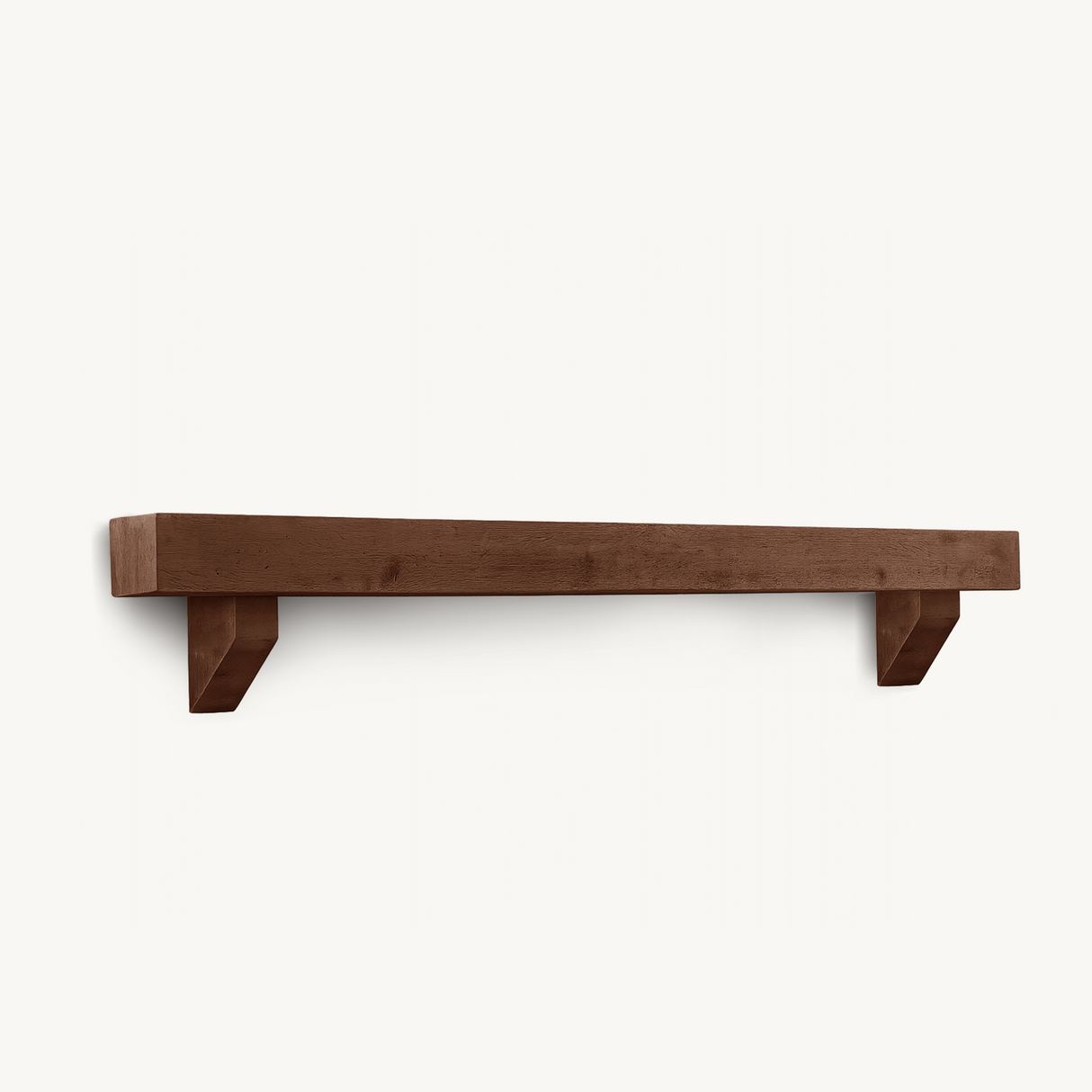 Rustic Fireplace Mantel Shelf For Living Room Cabin Decor