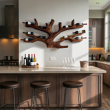 Artistic Wine Holder Wall Rack For Home Bar