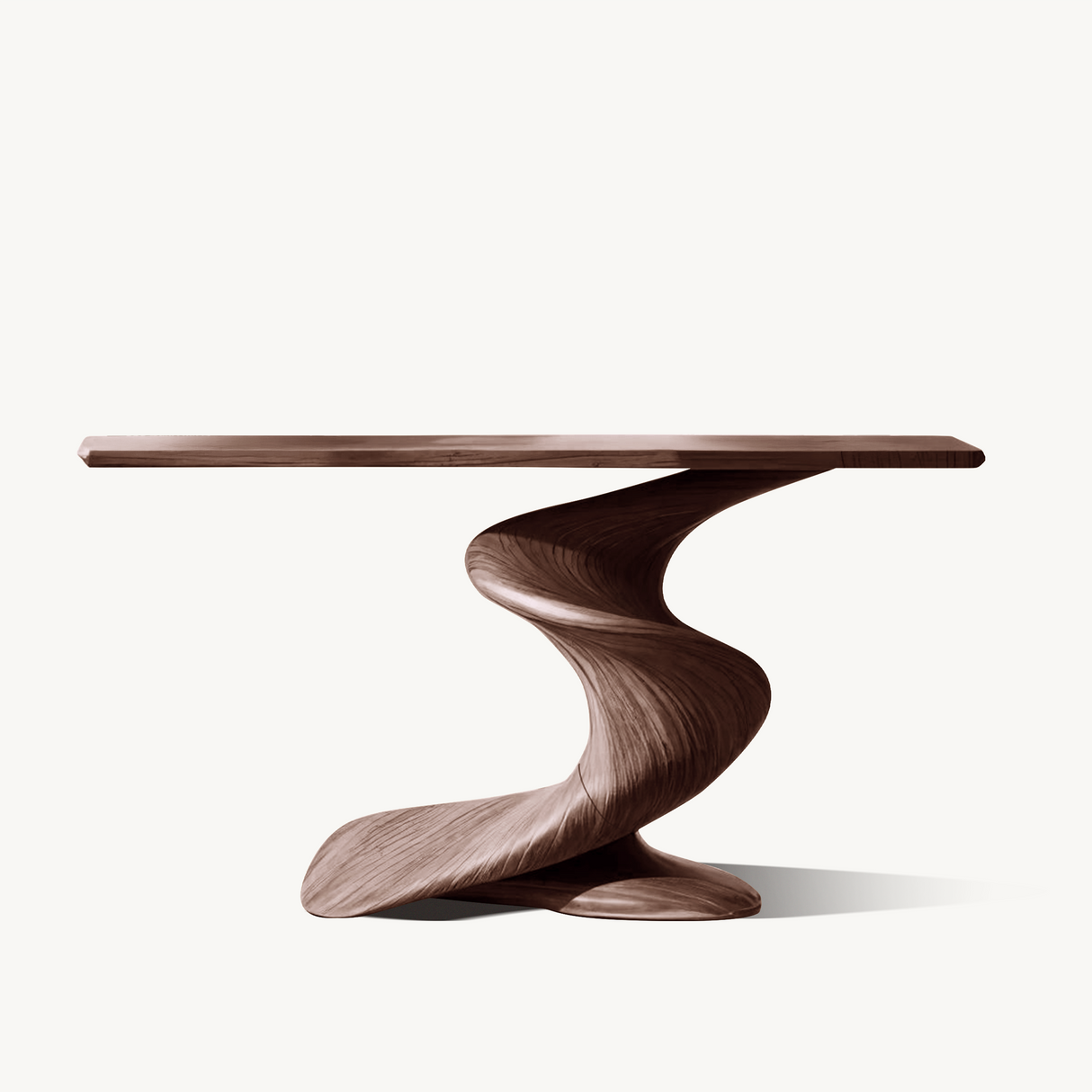 Handcrafted Wood Console Table Furniture Decor