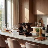 Farmhouse Wine Stand For Furniture Accent Feature