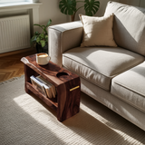 Mid Century Wooden Side Table For Living Room Decor
