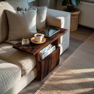 Modern Live Edge Armrest For Elegant Living Room