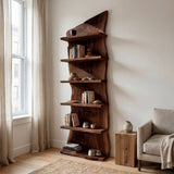Modern Wooden Standing Shelf For Home Decor