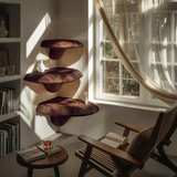 Farmhouse Solid Wood Mushroom Shelf For Bedroom Decor And Furniture Design