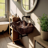Modern Solid Wood Wash Basin For Luxury Bedroom Furniture Decor