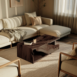 Modern Organic Live Edge Coffee Table For Living Room