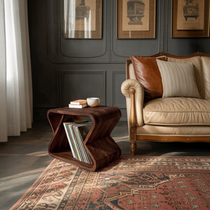 Modern Wooden Side Table For Stylish Living Room