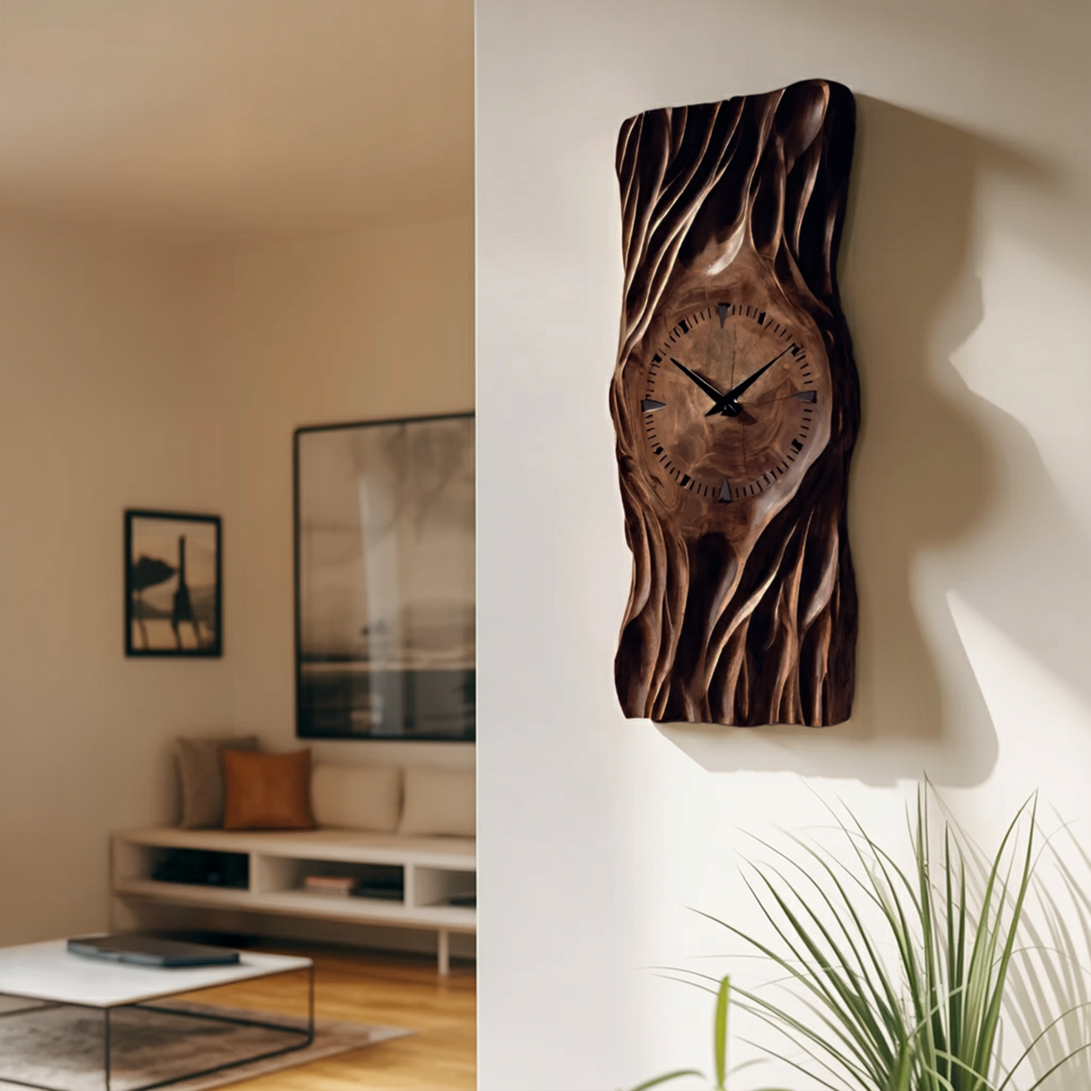 Modern Minimal Wall Clock For Living Room