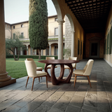 Elegant Round Dining Table For Minimalist Modern Interior