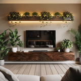 Handcrafted TV Console For Living Room Decor