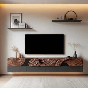 Farmhouse TV Cabinet For Living Room Furniture