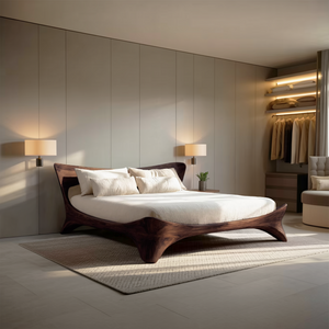 Organic Bed Frame For Bedroom Design