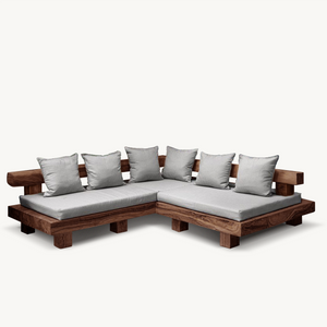 Minimalist Outdoor Sofa Set For Patio Garden And Poolside