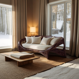 Organic Sculptural Sofa For Living Room Space