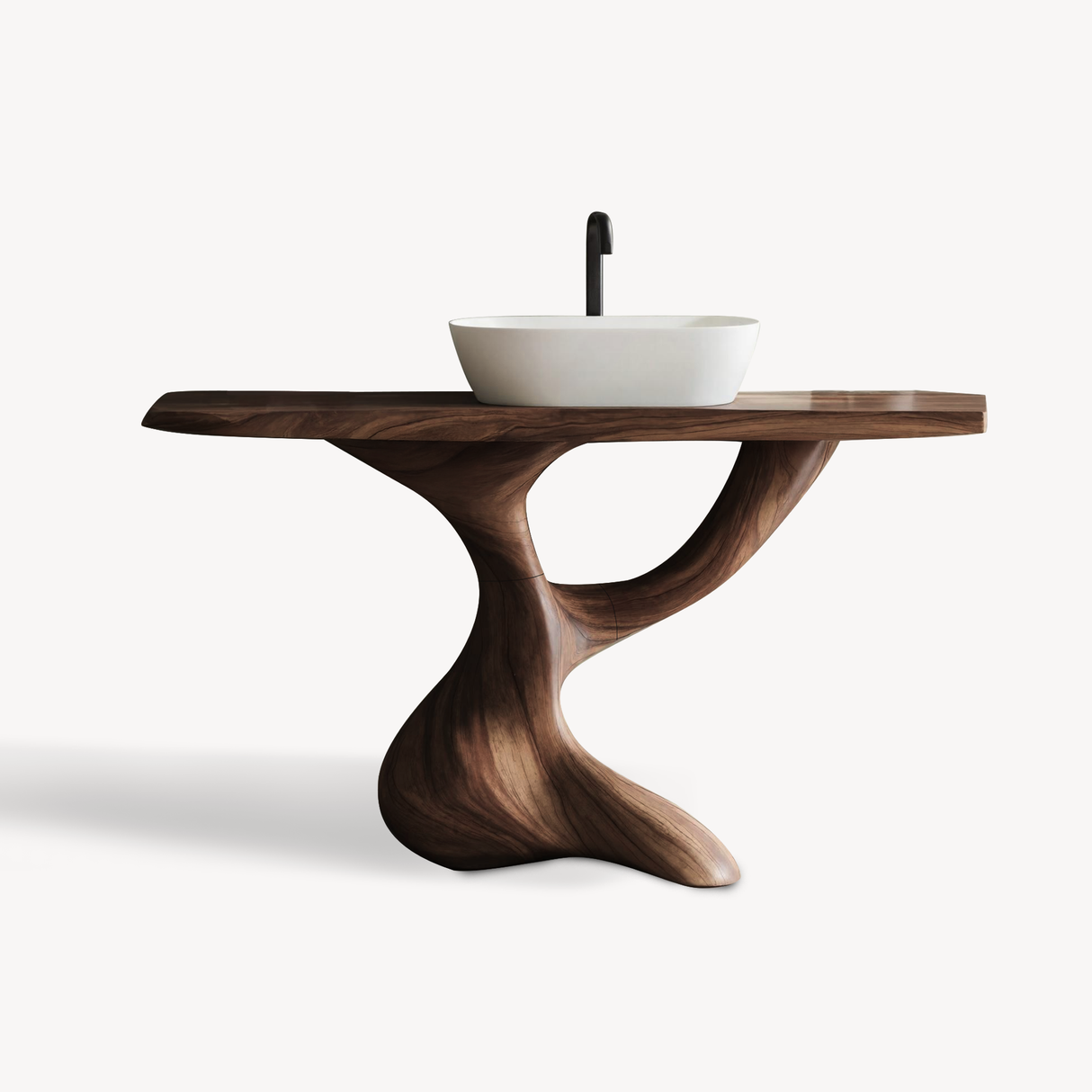 Handcrafted Solid Vanity For Timeless Bathroom Use