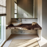 Mid Century Floating Vanity For Stylish Bathroom