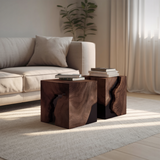 Modern Solid Wood Square Coffee Table For Home Style
