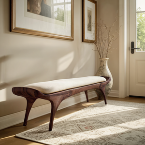 Contemporary Statement Bench For Entryway Or Home Interior