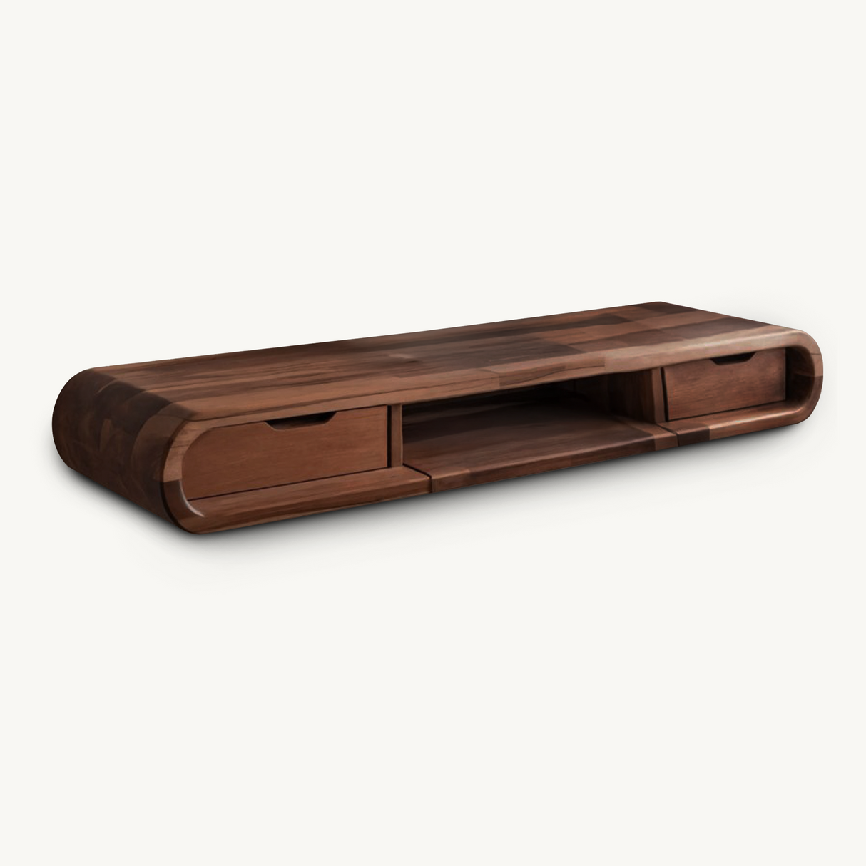 Modern Floating Wall Mounted Desk With Drawers For Bedroom And Office
