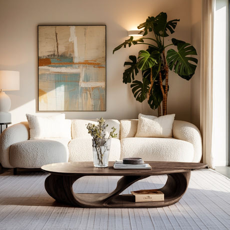 Rustic Coffee Table For Handmade Furniture Decor