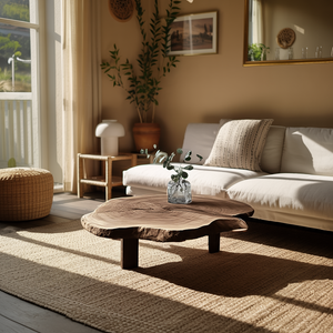 Farmhouse Solid Wood Table For Living Room Use