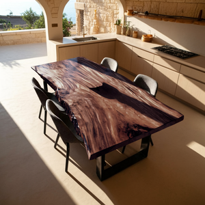 Dining Room Mid Century Solid Wood Dining Table Classic