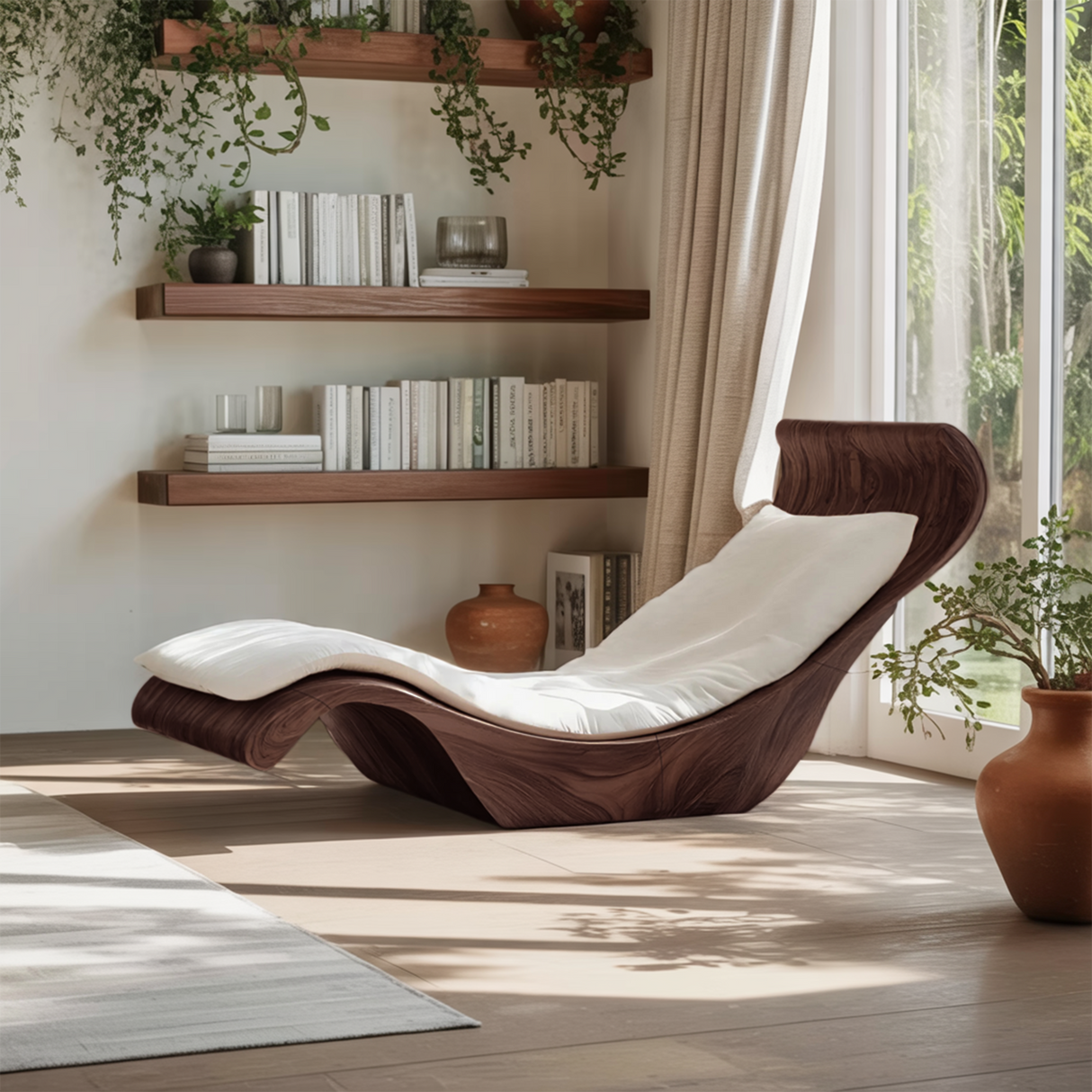 Farmhouse Wooden Daybed For Cozy Living Room Furniture Decor