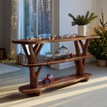 Modern Live Edge Entryway Table For Furniture Decor Holiday Gift Decoration