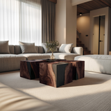 Handcrafted Low Coffee Table For Contemporary Interiors