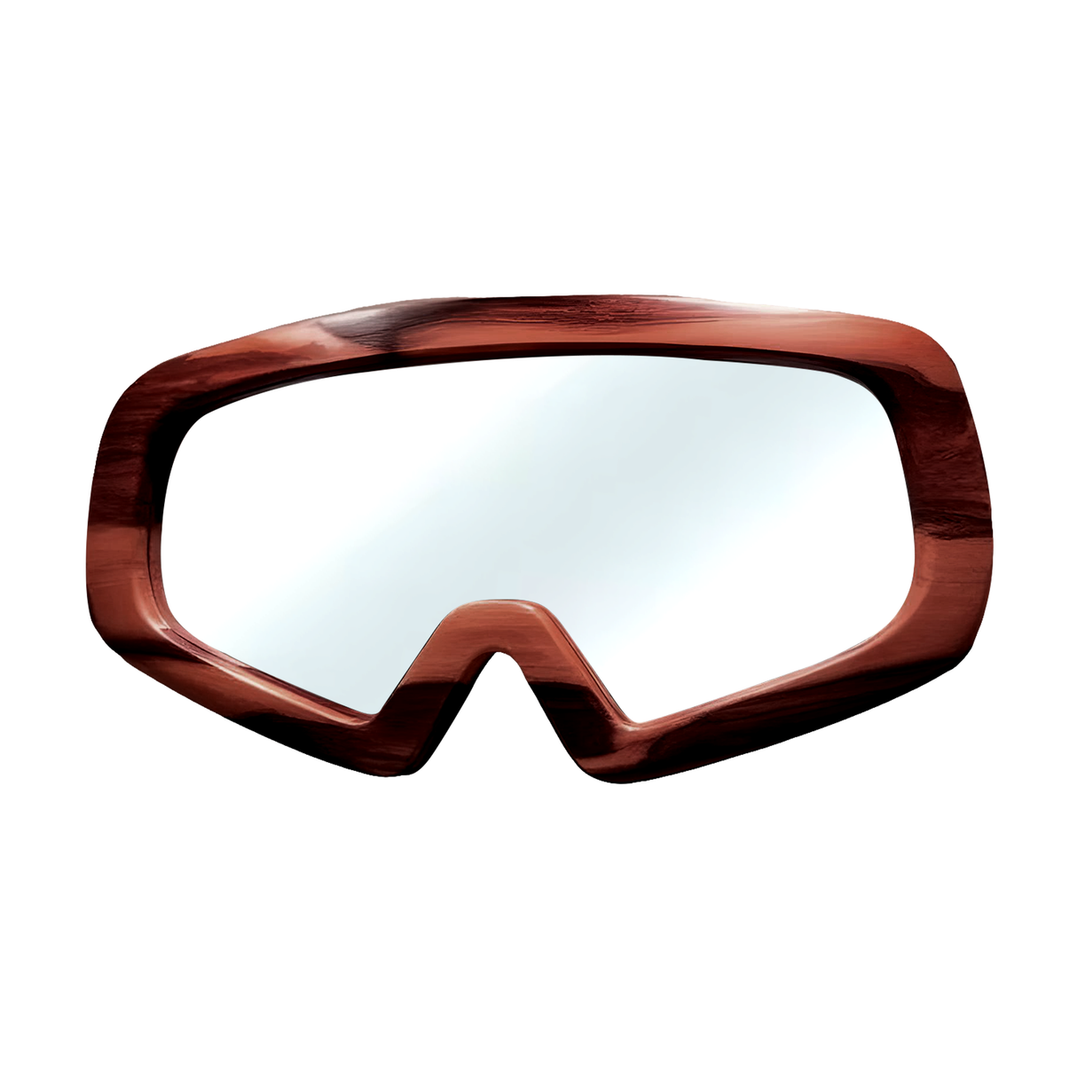 Artistic Goggle Shaped Mirror For Modern Bathroom Vanity