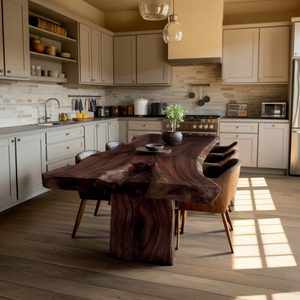 Modern Dining Table Perfect For Family Meals And Entertainment