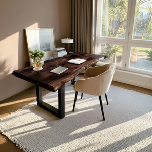 Farmhouse Solid Wood Desk For Classic Decor