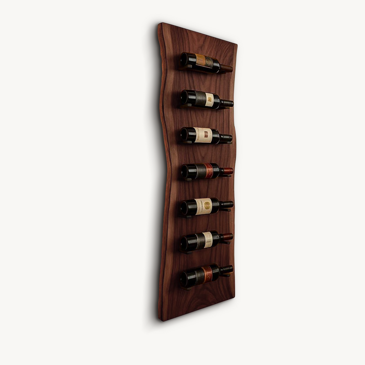 Contemporary Wall Mounted Wine Rack For Dining Room