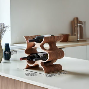 Farmhouse Wine Stand For Furniture Accent Feature