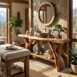 Modern Wood Bathroom Vanity For Clean Bathroom Layout