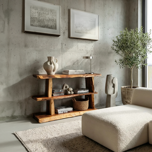 Modern Large Display Shelf For Living Room Storage And Furniture Decor