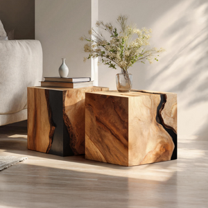 Farmhouse Low Coffee Table For Living Room And Lounge