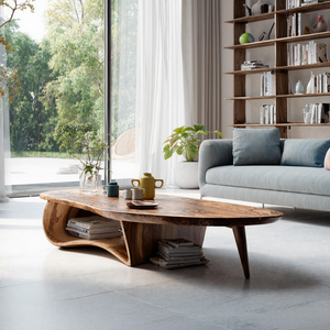 Farmhouse Coffee Table For Rustic Living Room Decor
